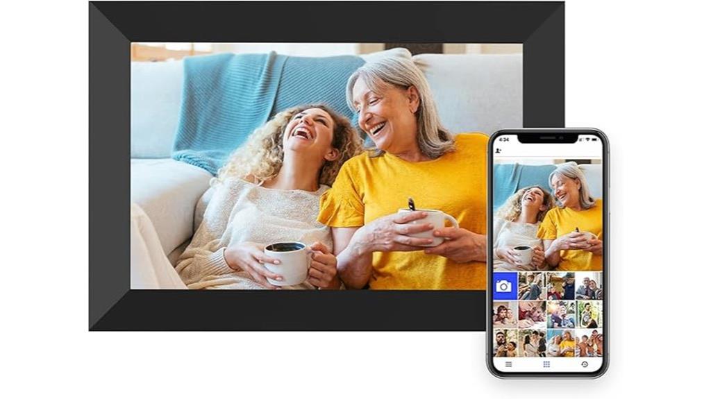 10 1 inch wifi touch frame
