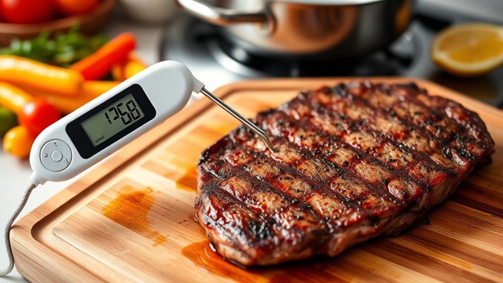 accurate cooking temperature monitoring