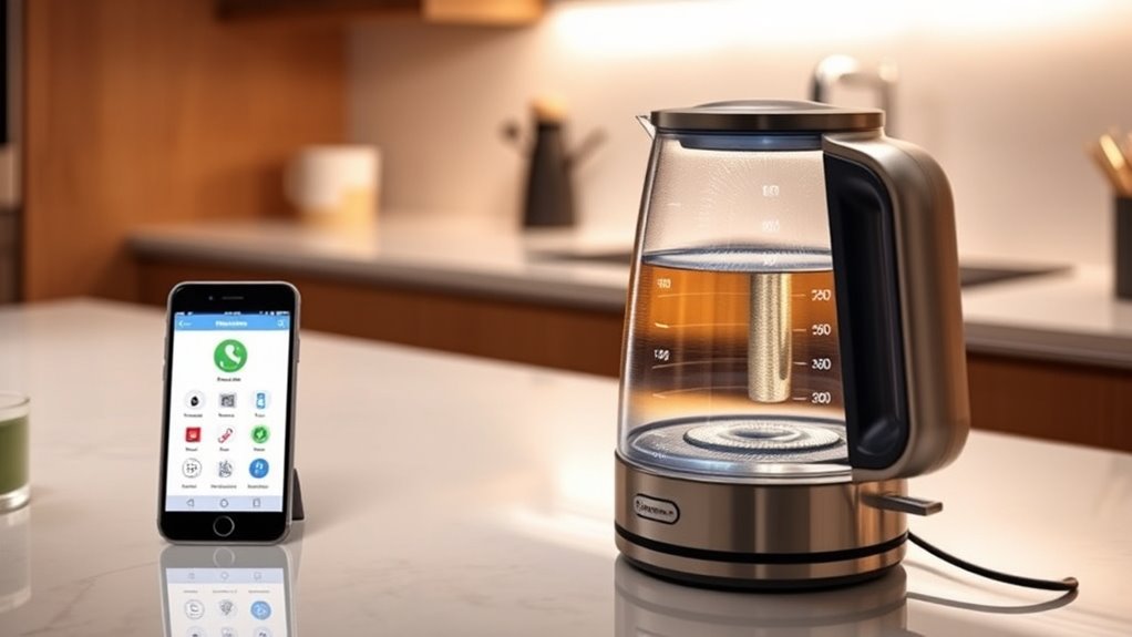advanced smart kettle features
