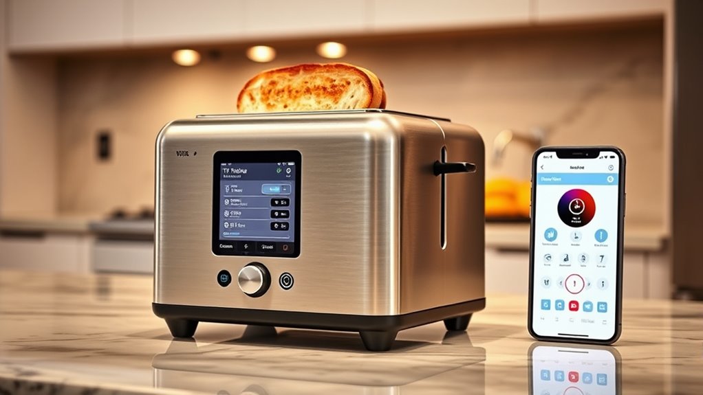 advanced smart toaster features