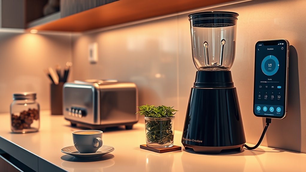 automated kitchen appliance control