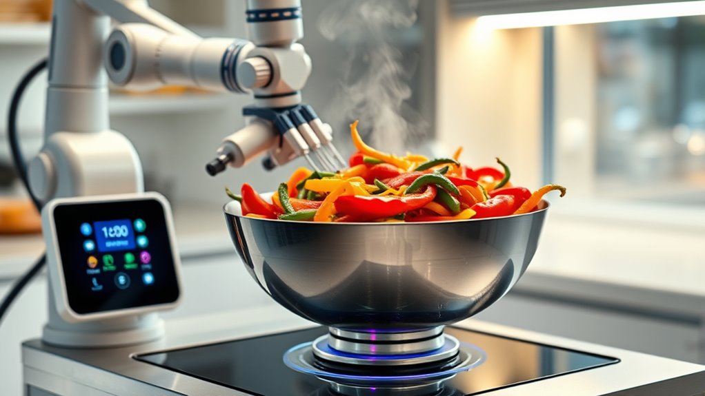 automated stir fry cooking technology