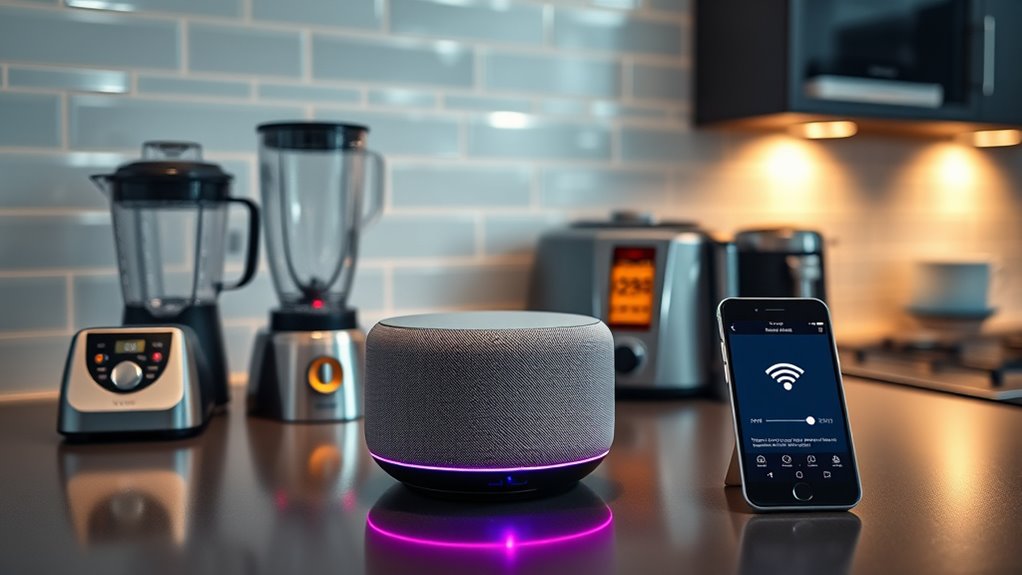 automated voice controlled kitchen routines