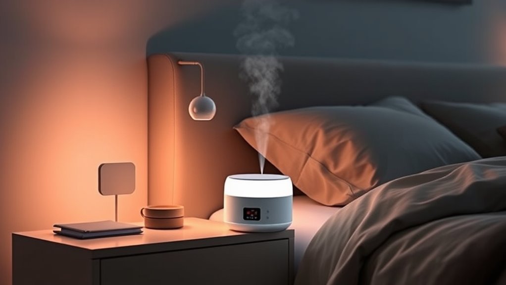 bedroom humidifier features