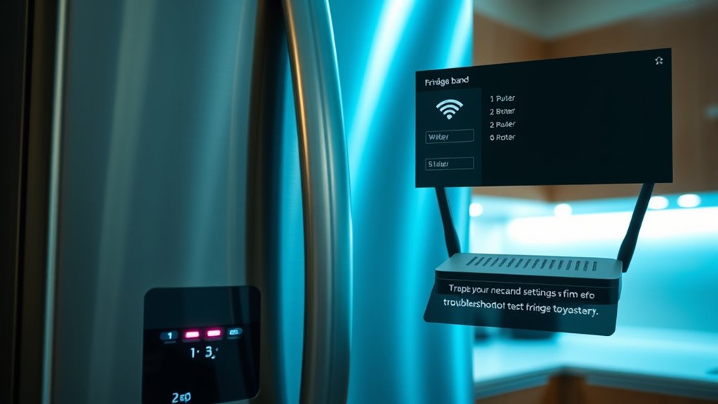 check wi fi network settings