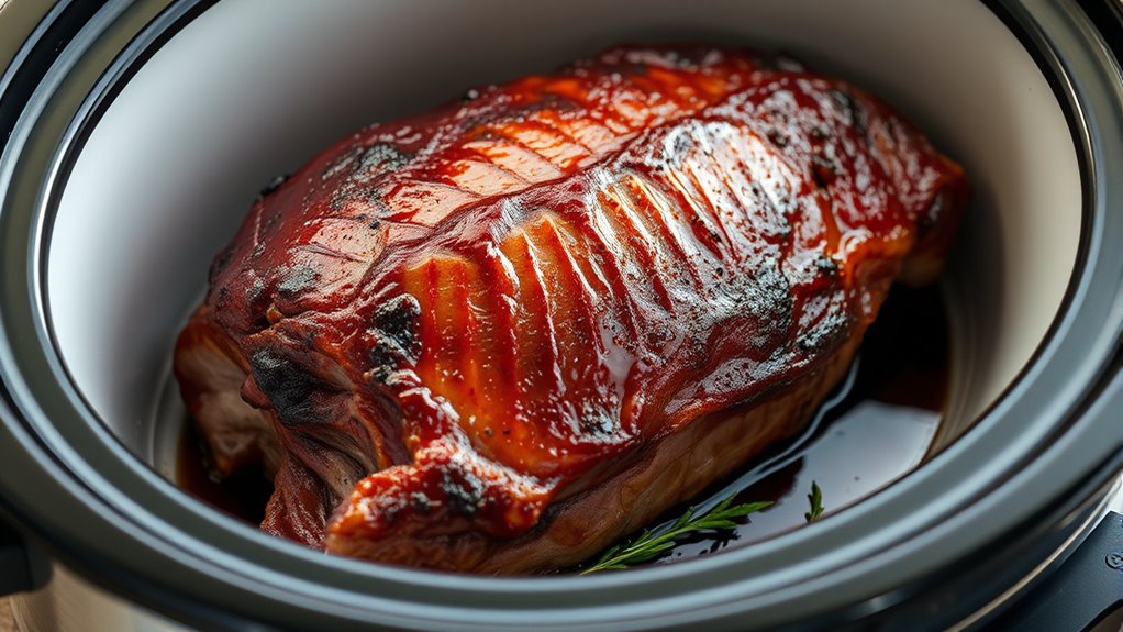 choose marbled pork shoulder