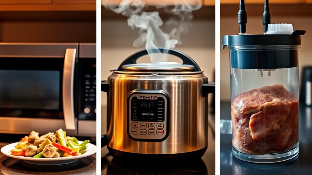 cooking speed and quality