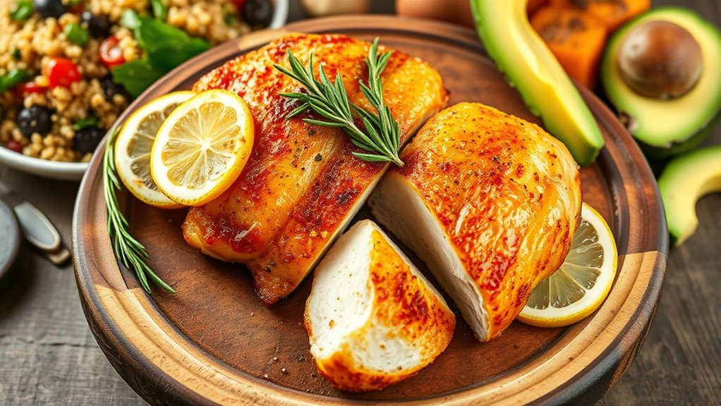 creative chicken serving ideas