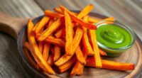 crispy healthy sweet fries