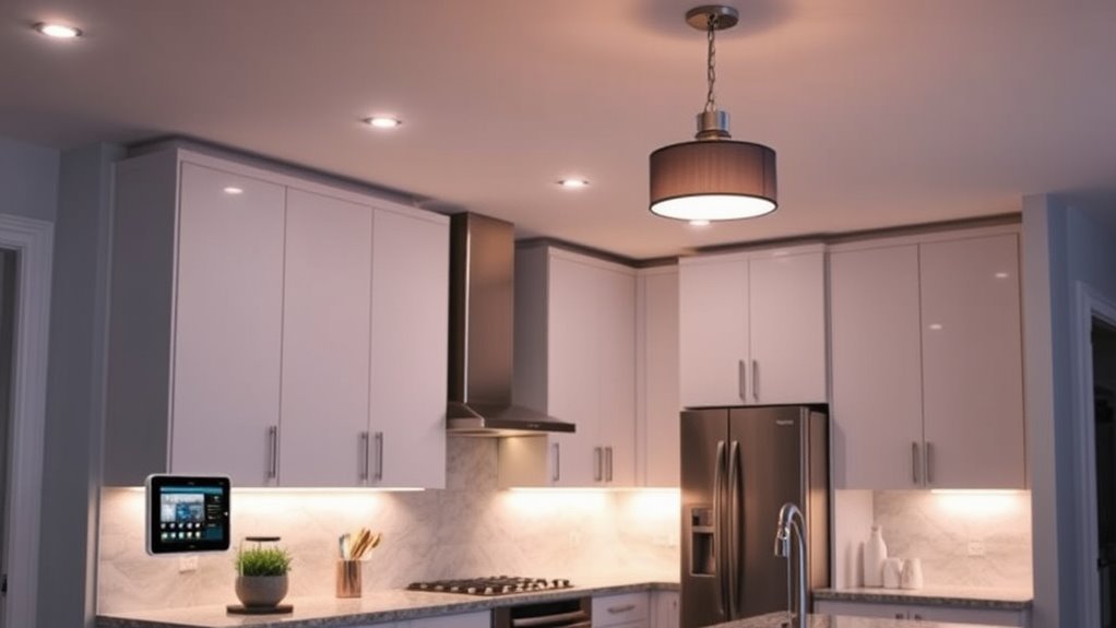 customizable kitchen lighting control