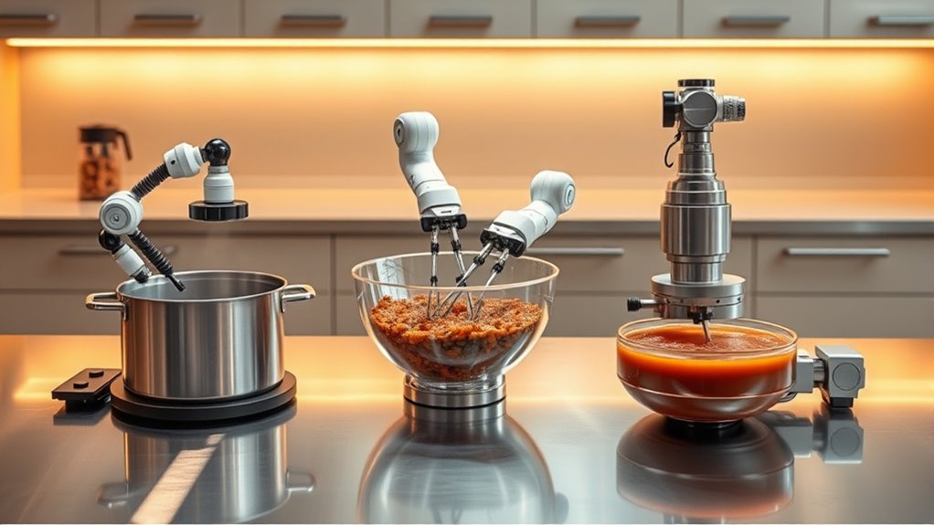 diverse stirring robot options