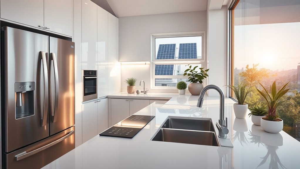 eco friendly high tech kitchen choices