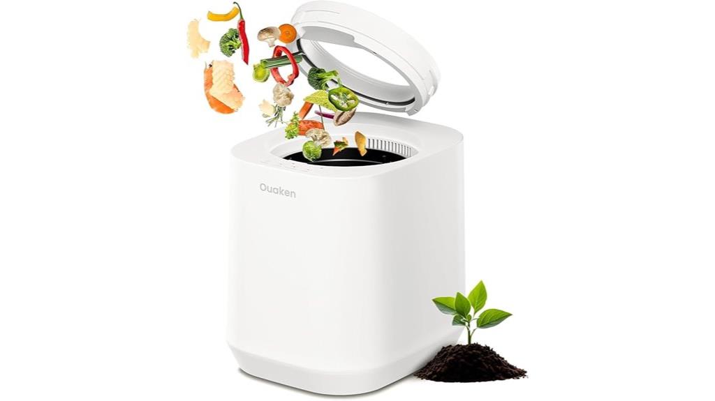 electric auto cleaning compost bin