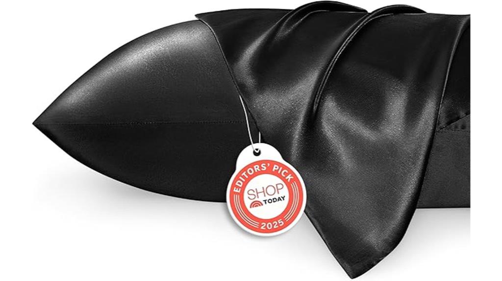 elegant satin pillowcases pack