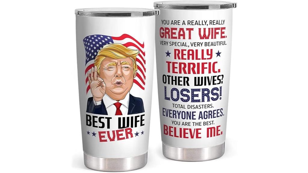 elegant wife s stainless tumbler