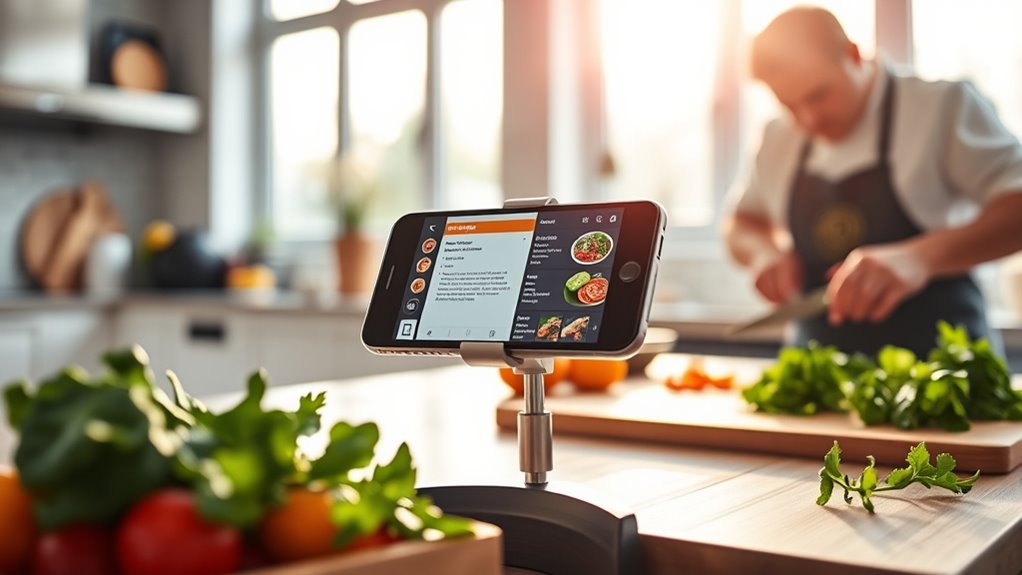 enhance cooking with smart apps