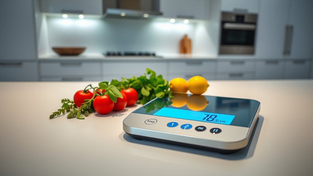 evaluating smart kitchen scale