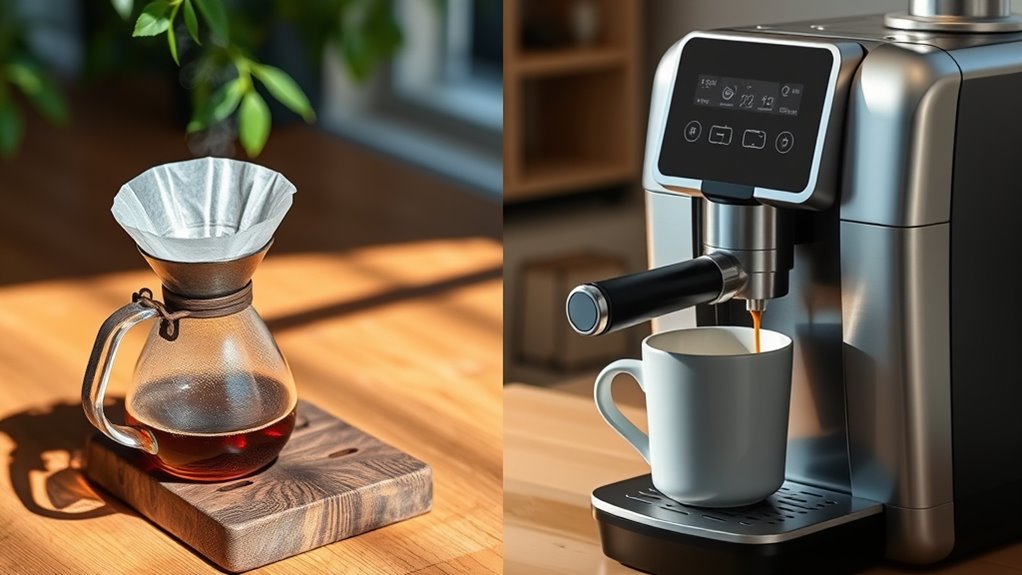 fast easy coffee preparation