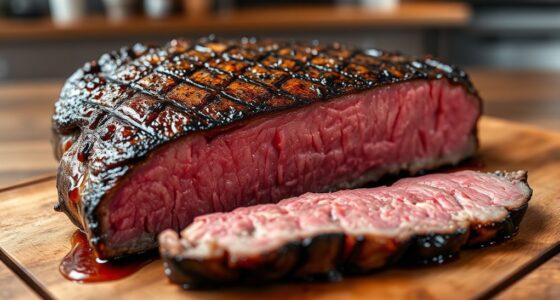 finish meats with searing