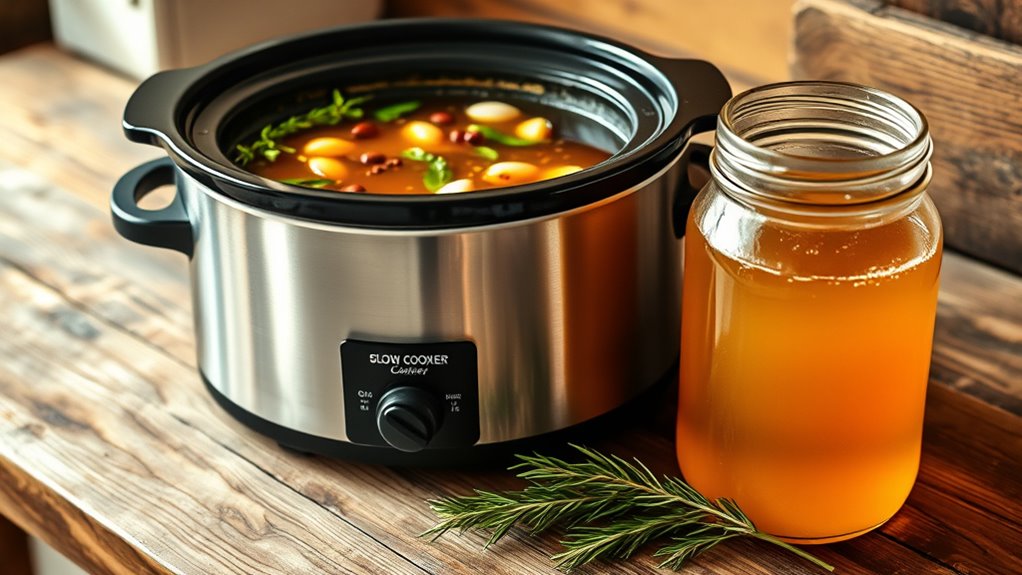 flavorful homemade broth creation