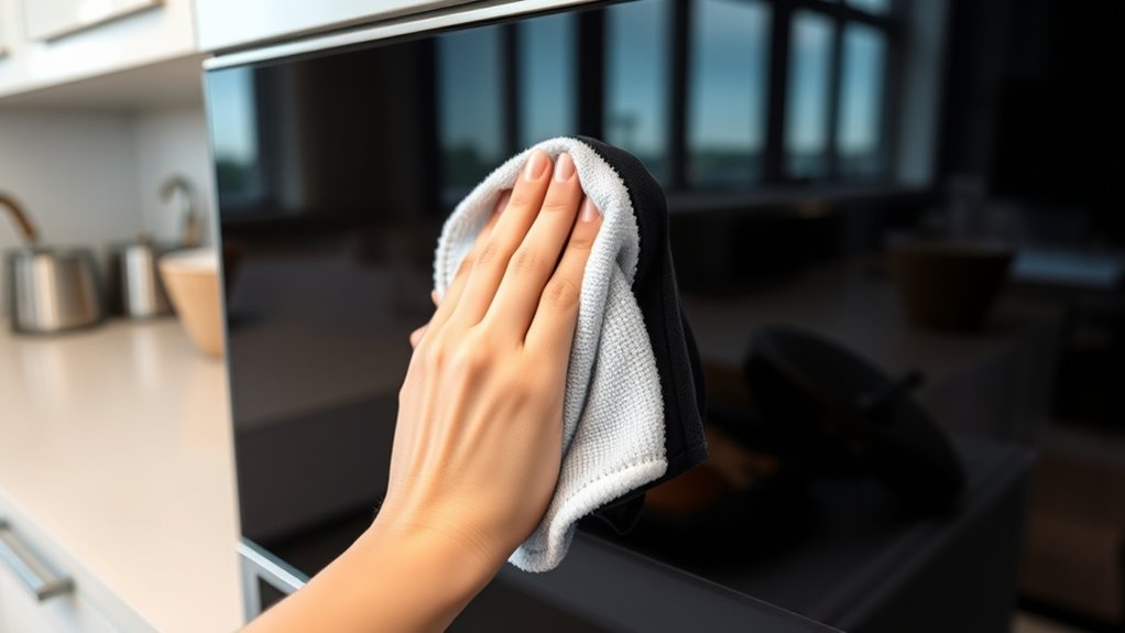 gentle controlled touchscreen cleaning