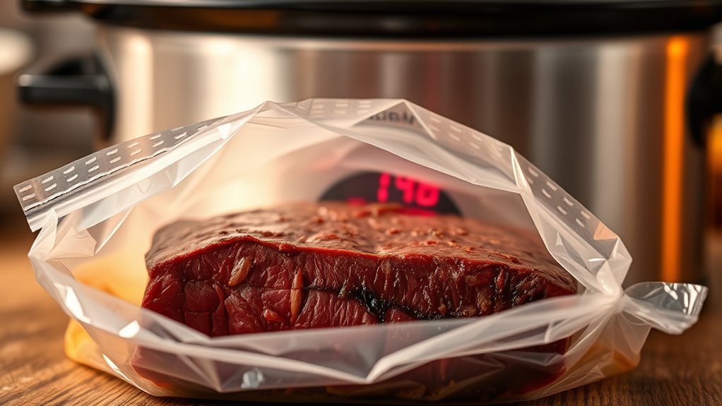 gentle low temperature cooking