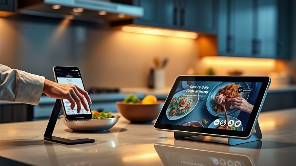 hands free cooking assistance