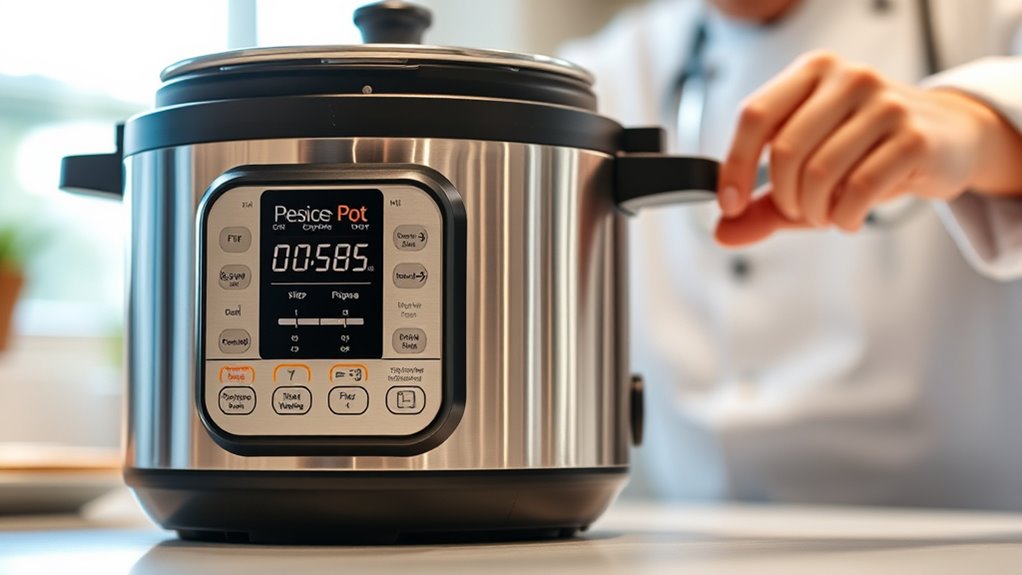 high pressure speeds cooking