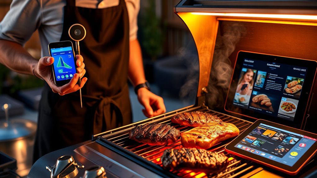 high tech grilling tools