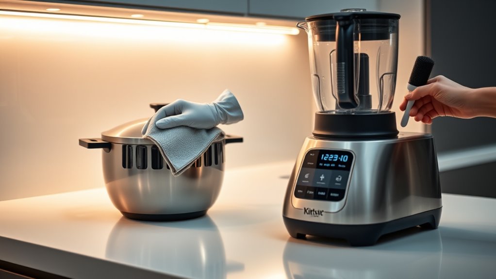 high tech kitchen gadget maintenance