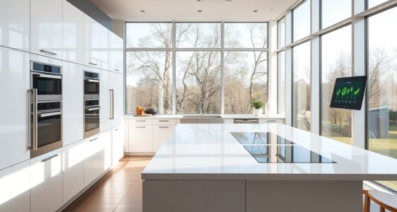 high tech kitchens energy efficiency