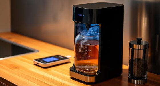 high tech tea brewing