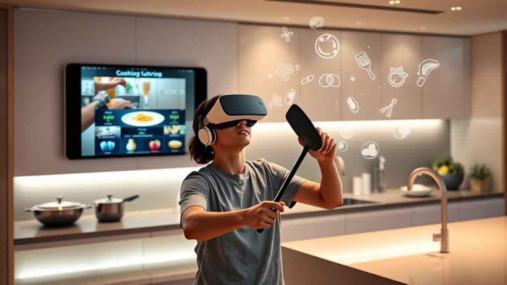 immersive virtual cooking experiences