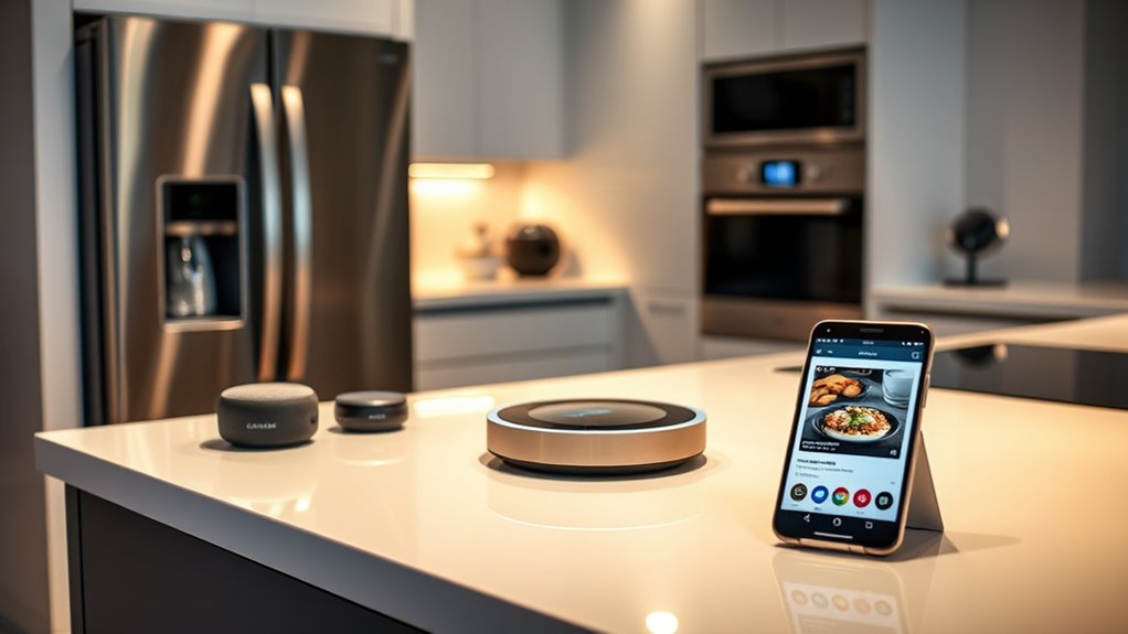 integrated smart kitchen functionalities