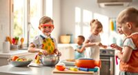 kids safe kitchen activities
