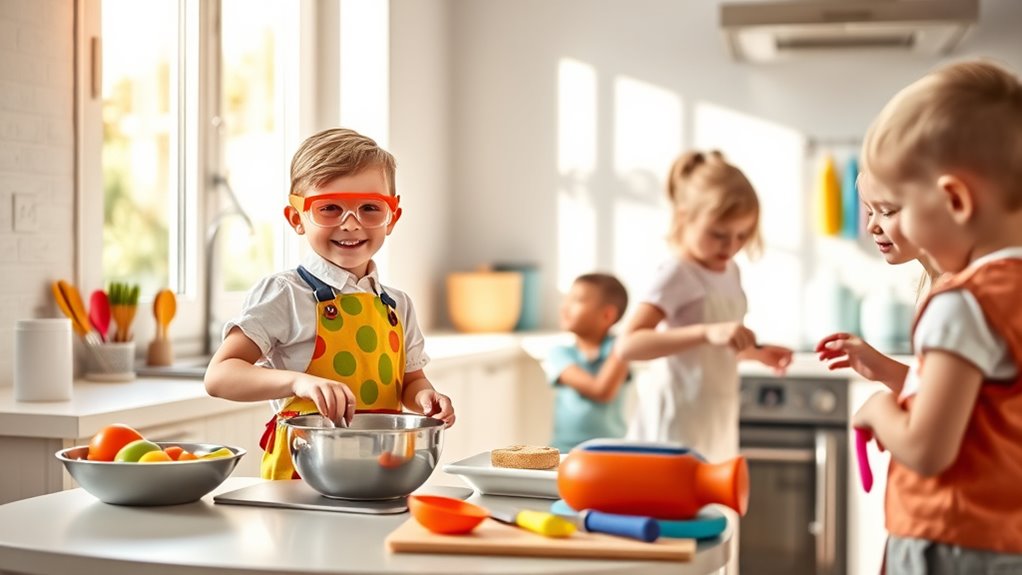 kids safe kitchen activities