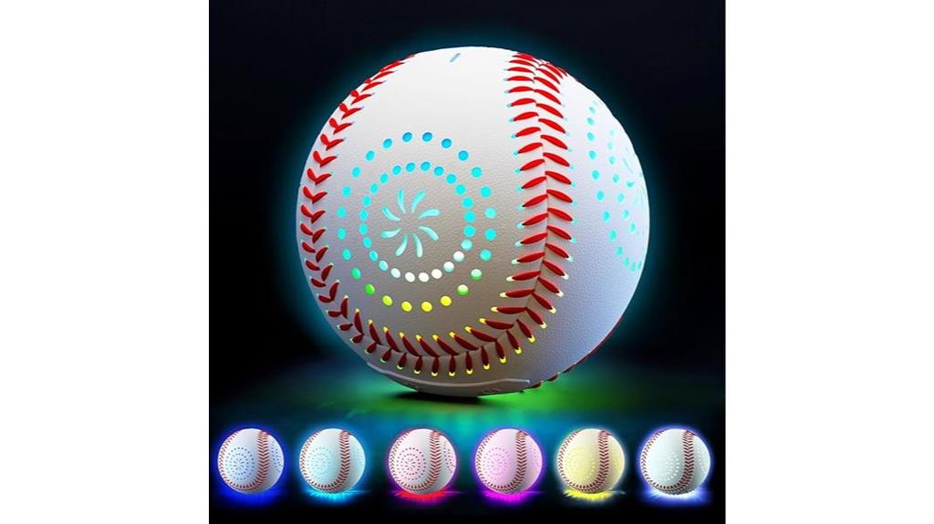 led rechargeable baseballs