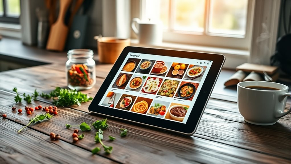 managing recipes digitally efficiently
