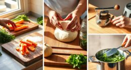 manual kitchen tasks preferred