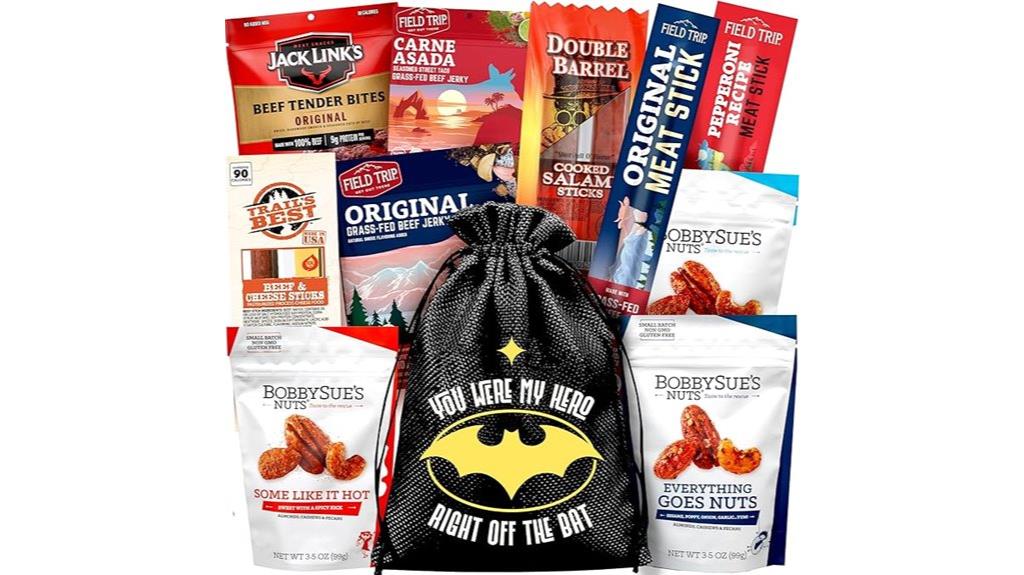 meat snacks gift basket