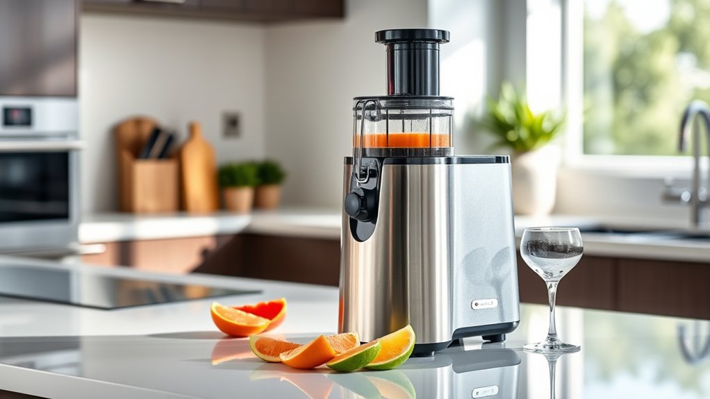 mess free juicer cleaning