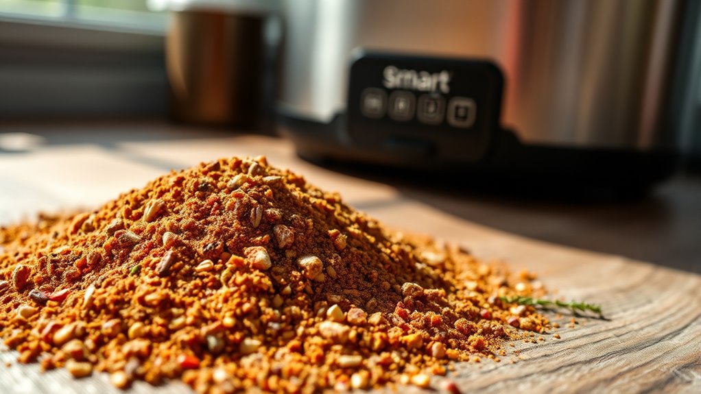 mix spices evenly well