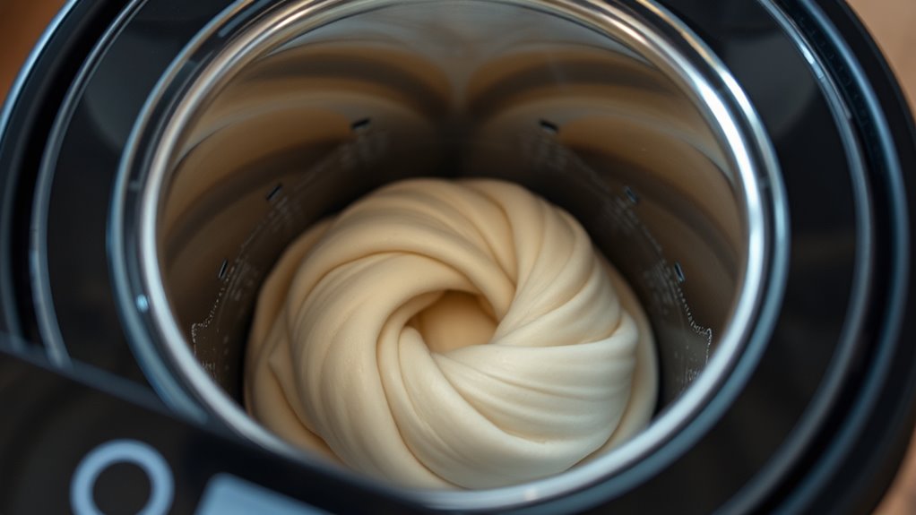 monitor dough consistency carefully