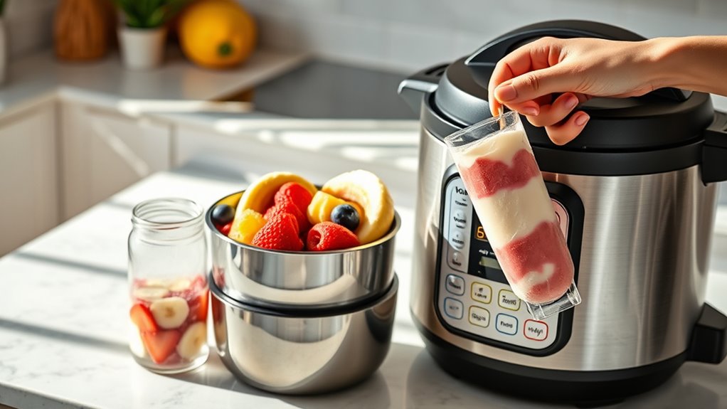 multicooker smoothie and frozen treats