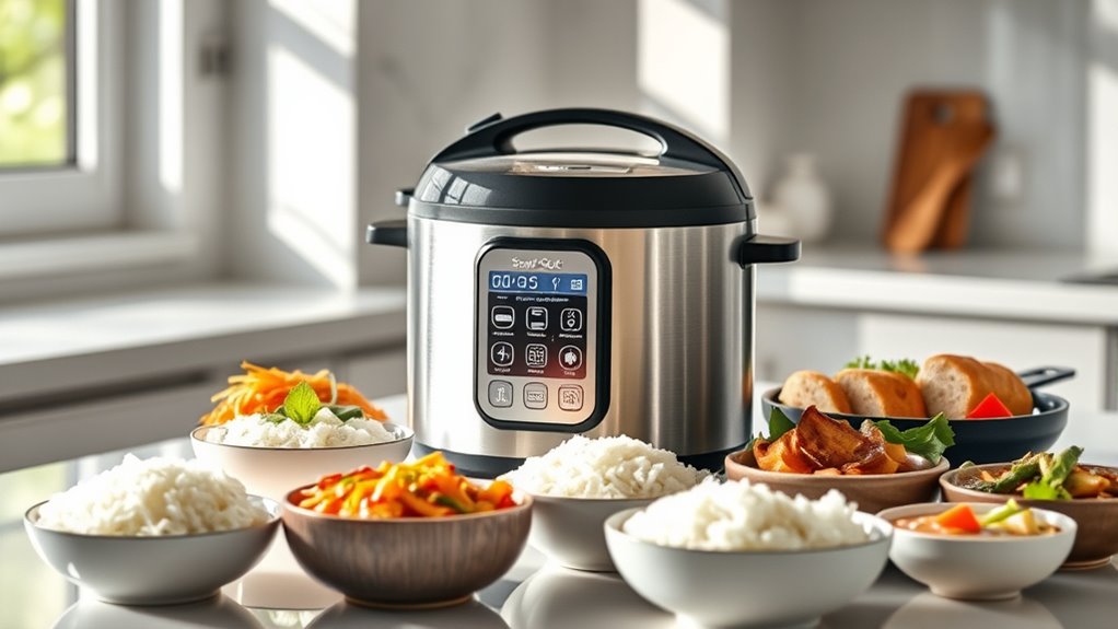 multifunctional safe smart cooking