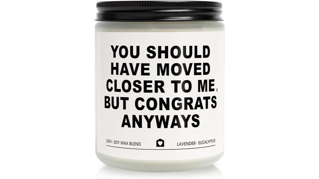 new home candle gift