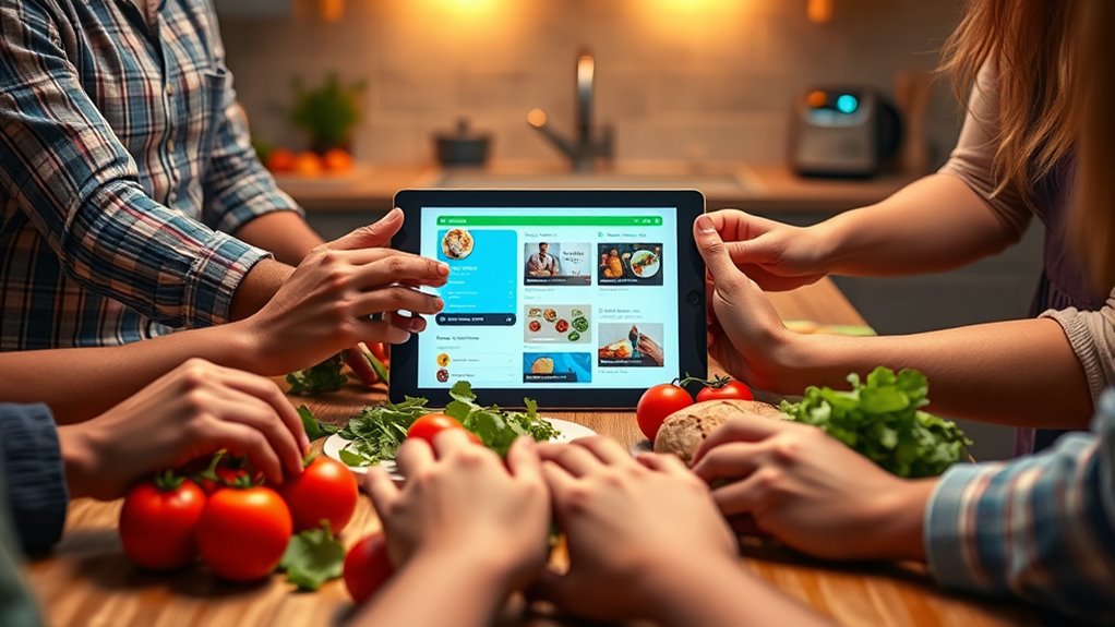 online platform for communal cooking