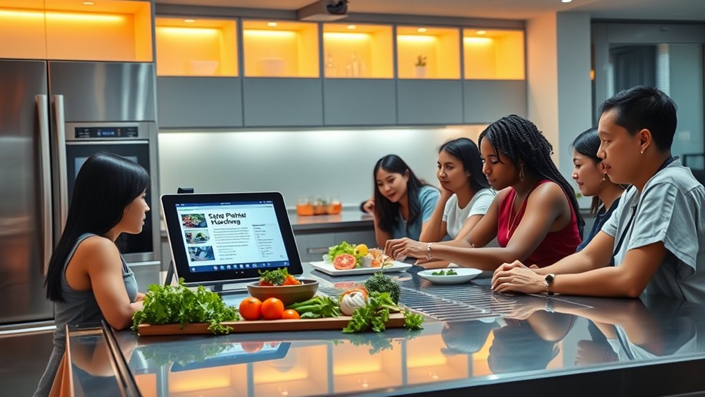 online smart appliance cooking