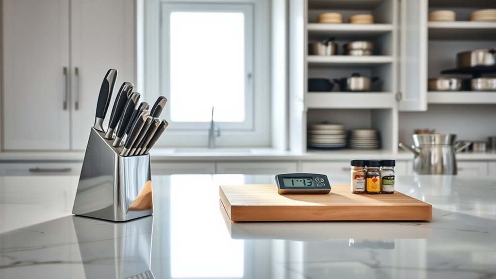 organized accessible kitchen layout
