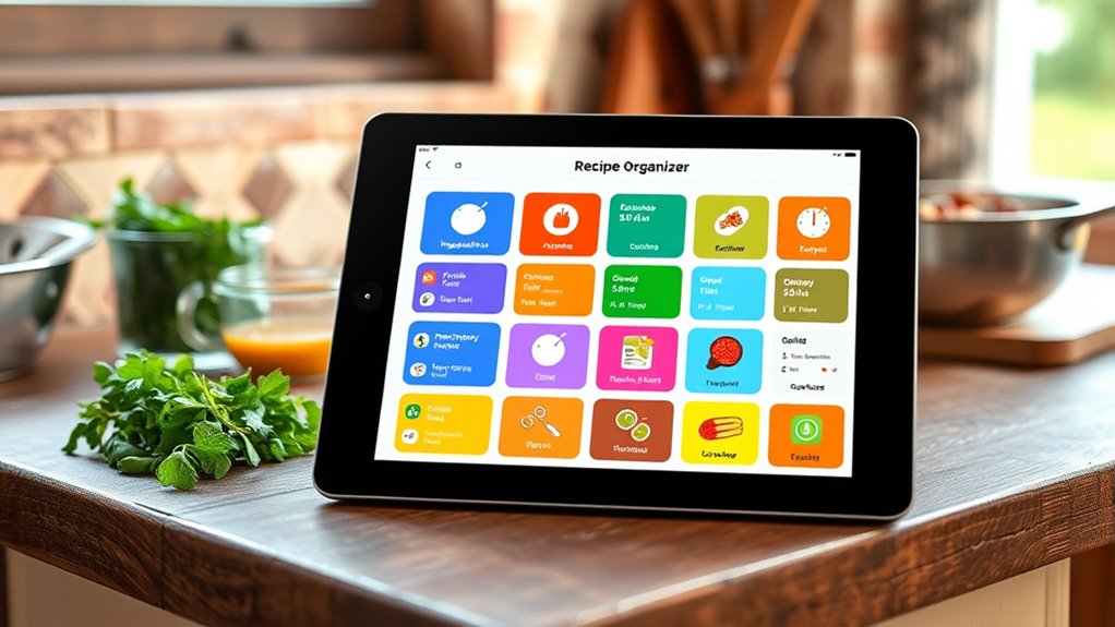 organized accessible kitchen setup